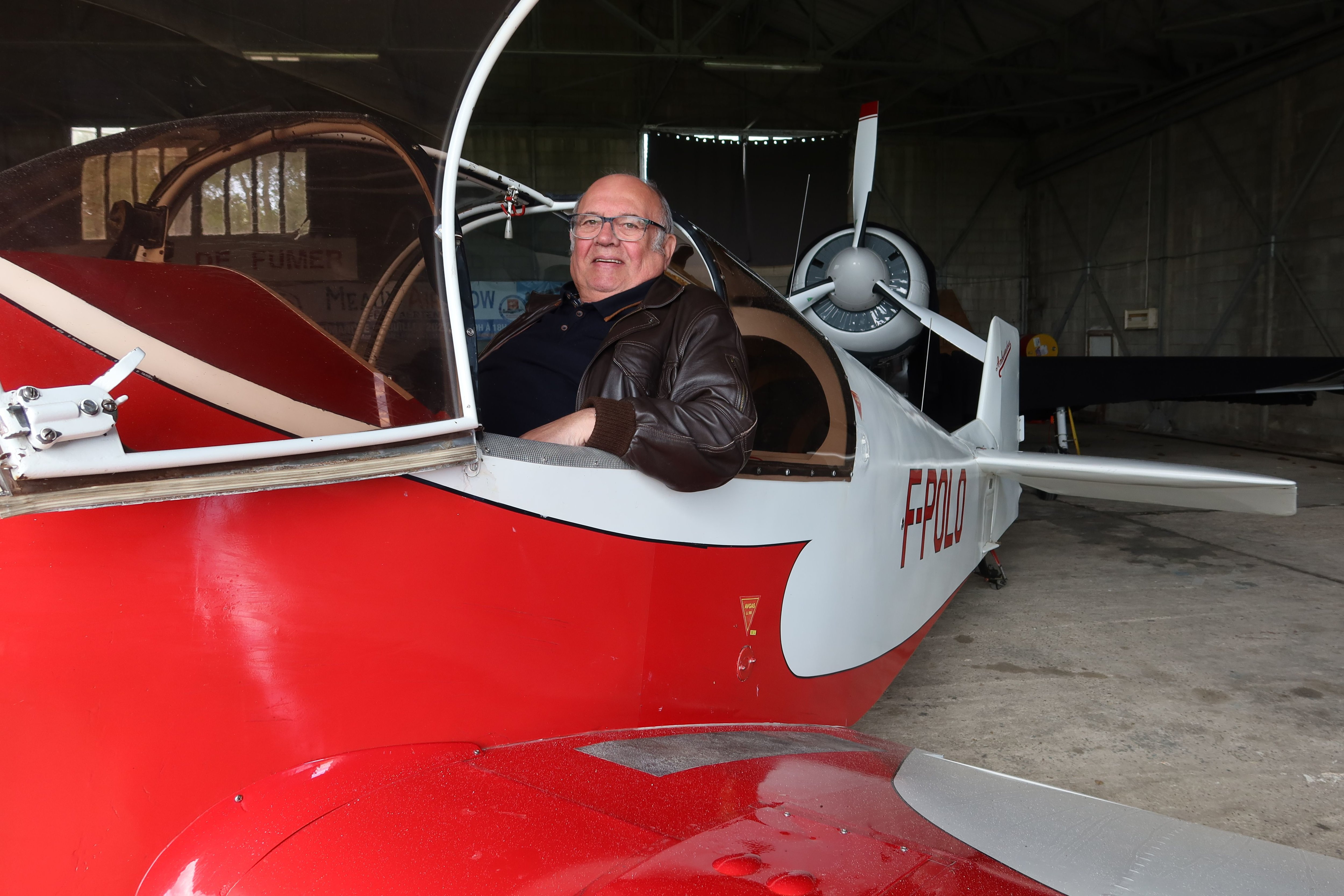 Meaux-Esbly (Seine-et-Marne), le 3 mai. Patrick Monbrun, président du groupement des usagers de l'aérodrome, a été choisi pour prendre la tête du « réseau de confiance » local. LP/Sébastien Roselé