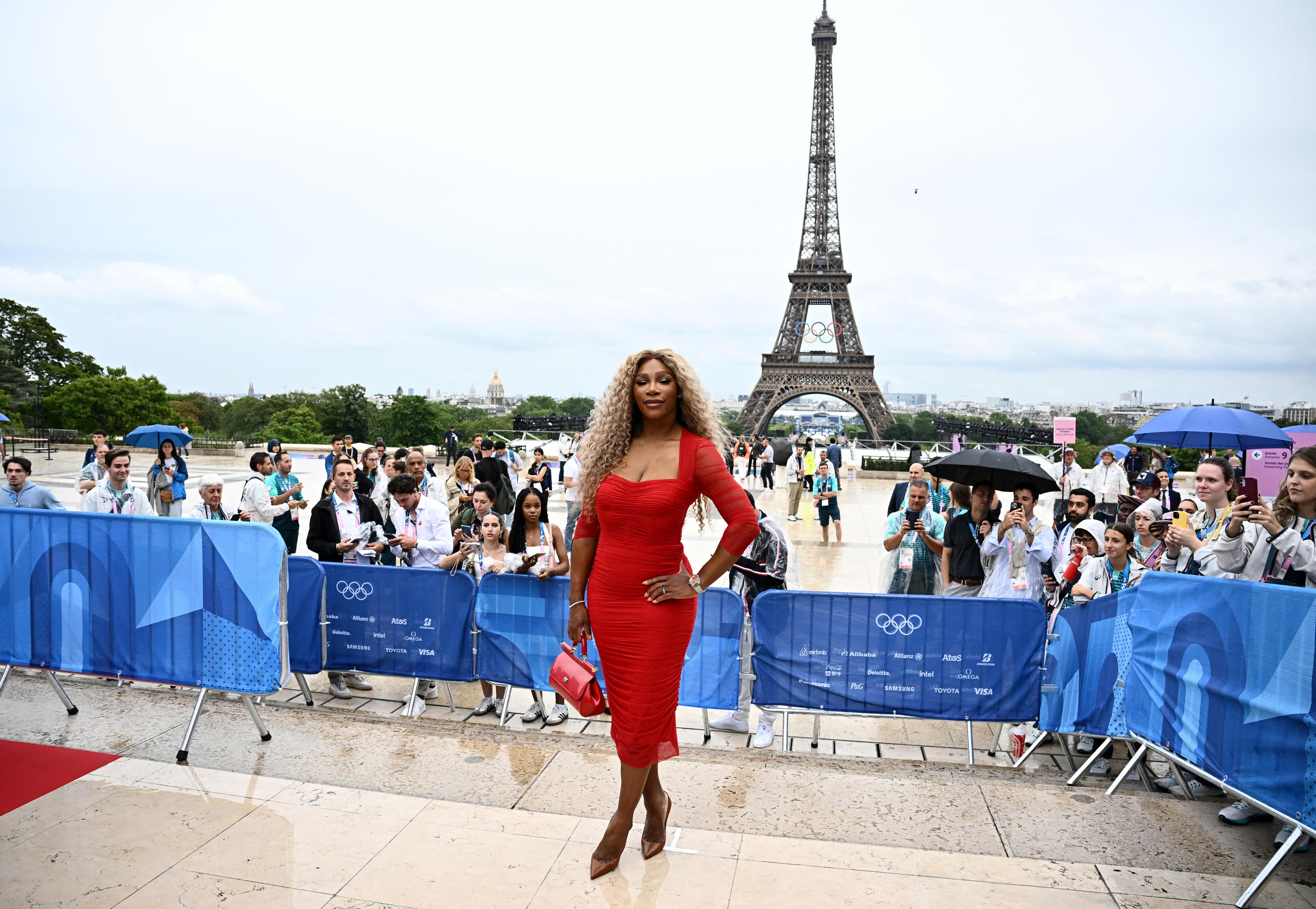 Serena Williams, immense championne de tennis, a fait partie des derniers relayeurs de la flamme olympique. REUTERS/Dylan Martinez