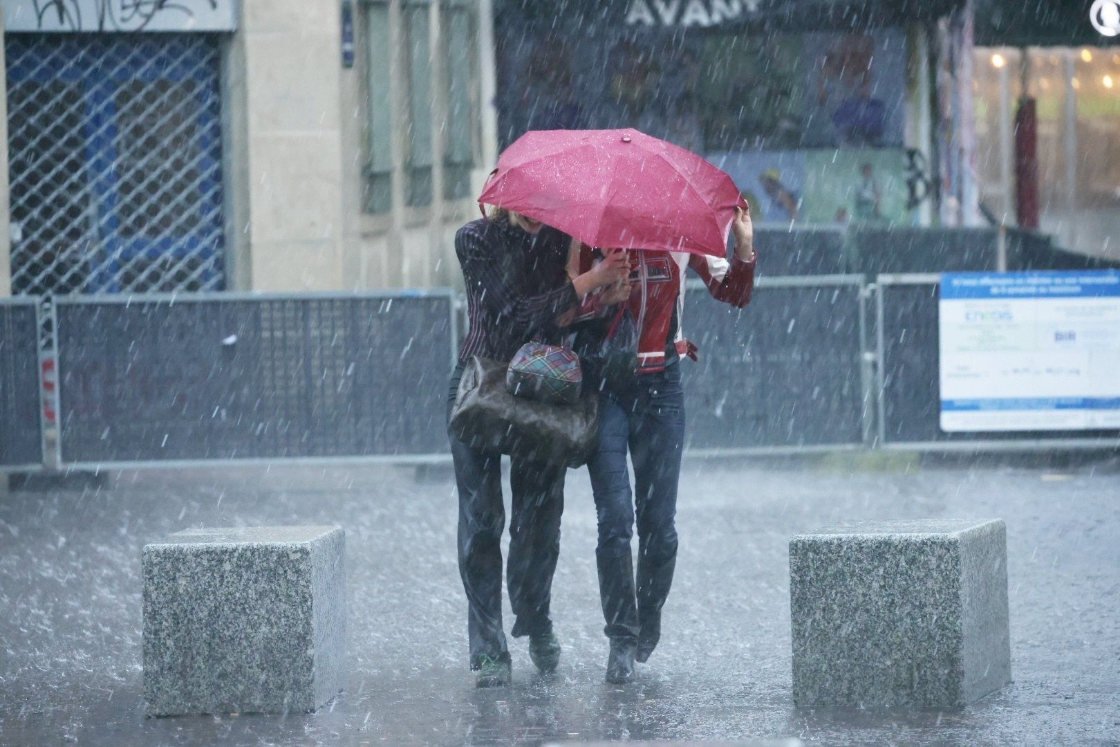 Les pluies pourront être localement intenses sous les orages du jour. (illustration) LP/Olivier Arandel