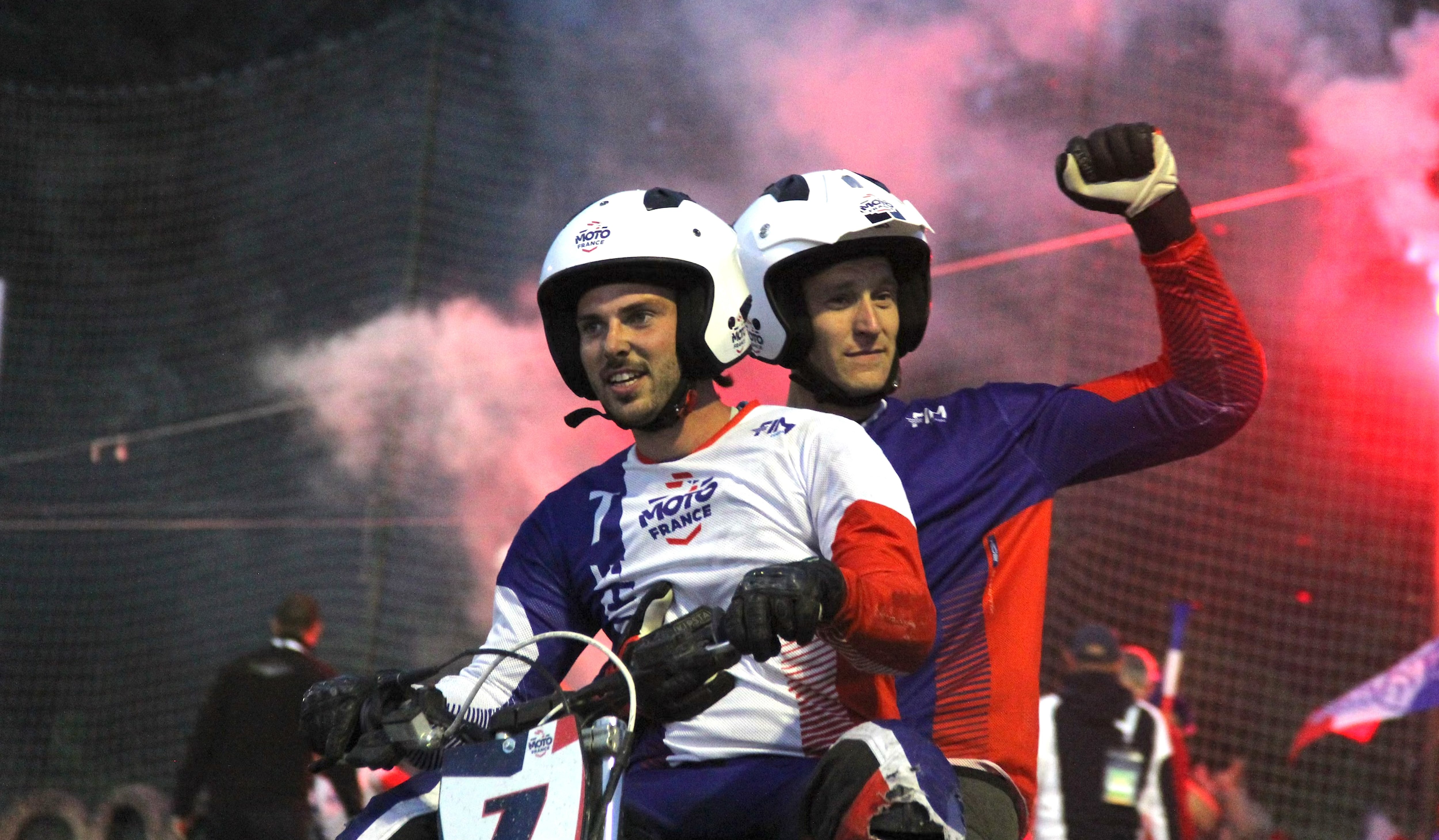 Quentin Florès et Jean-Marc Landréalle, deux des chefs de file du Suma Troyes, le club de motoball local, sont  devenus champions d'Europe. Cela faisait 25 ans que la France n'avait pas décroché ce titre. DR