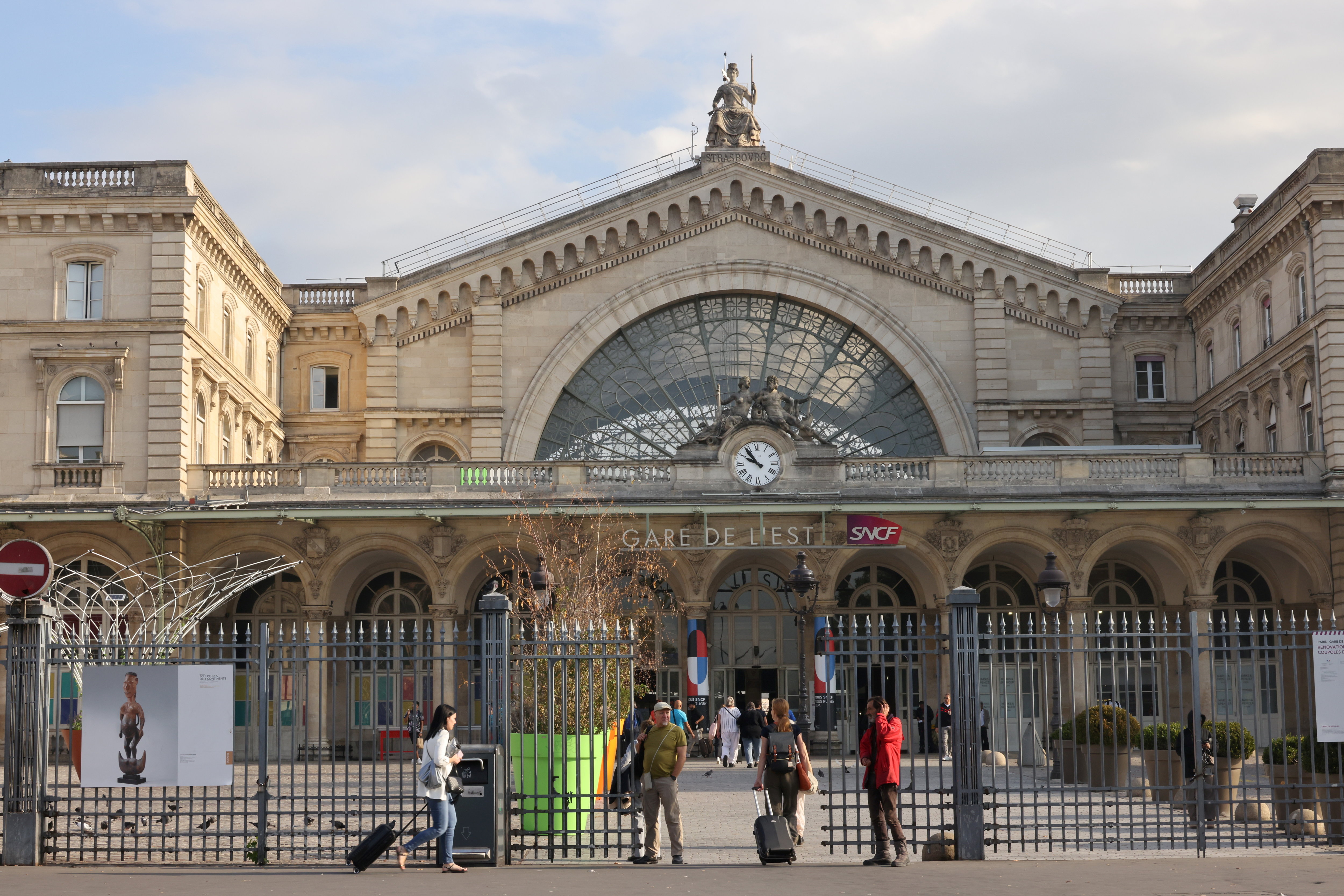 La gare de l'Est (Paris Xe) va être totalement à l'arrêt ce samedi 21 septembre. Aucun train n'y sera attendu pendant 24 heures (Archives). LP/Delphine Goldsztejn