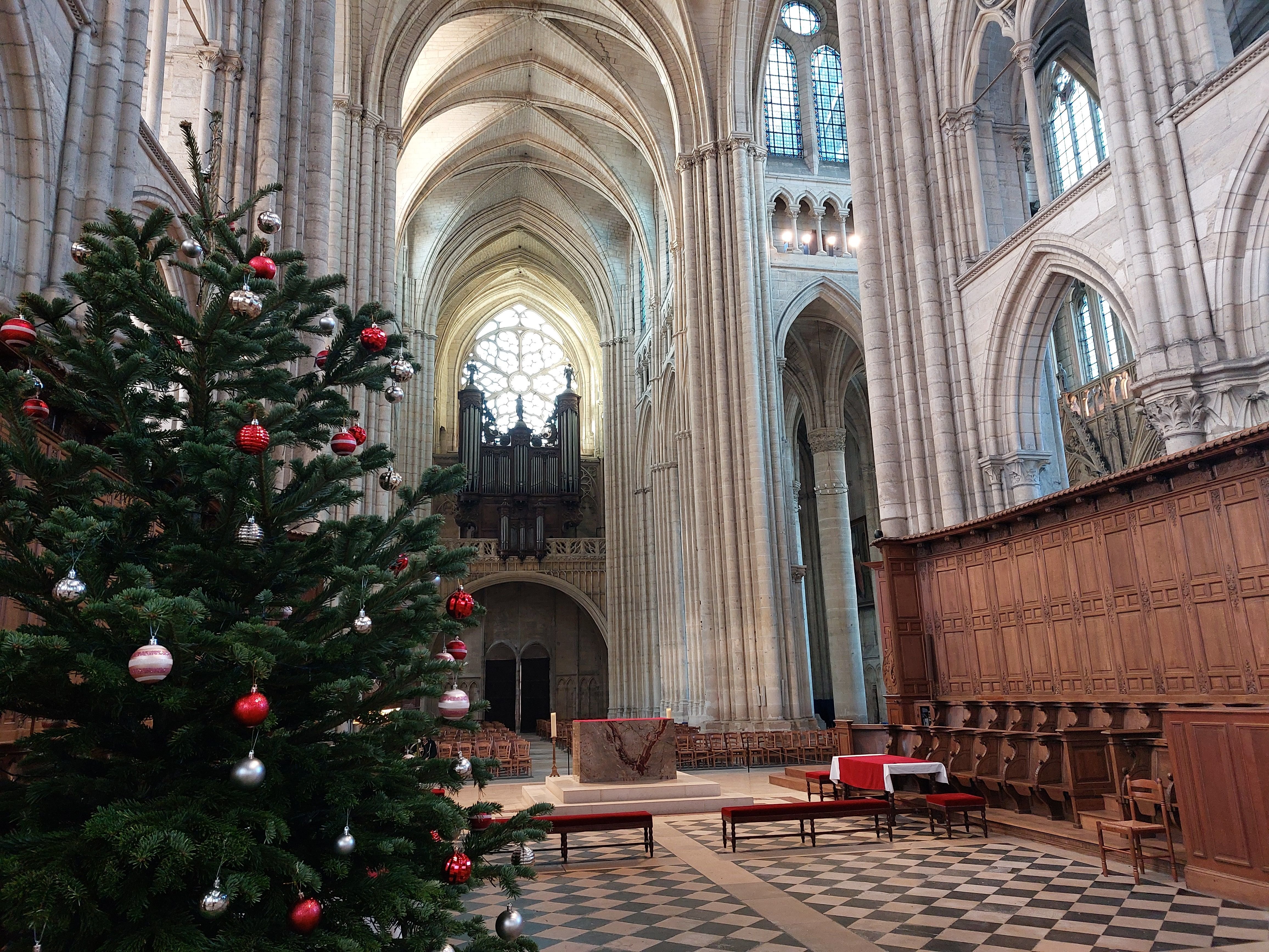 Meaux (Seine-et-Marne), jeudi 11 janvier 2024. La cathédrale Saint-Etienne abritera ce samedi matin les obsèques de Béatrice et de ses quatre enfants tués le 24 décembre dernier. LP/Thomas Segissement