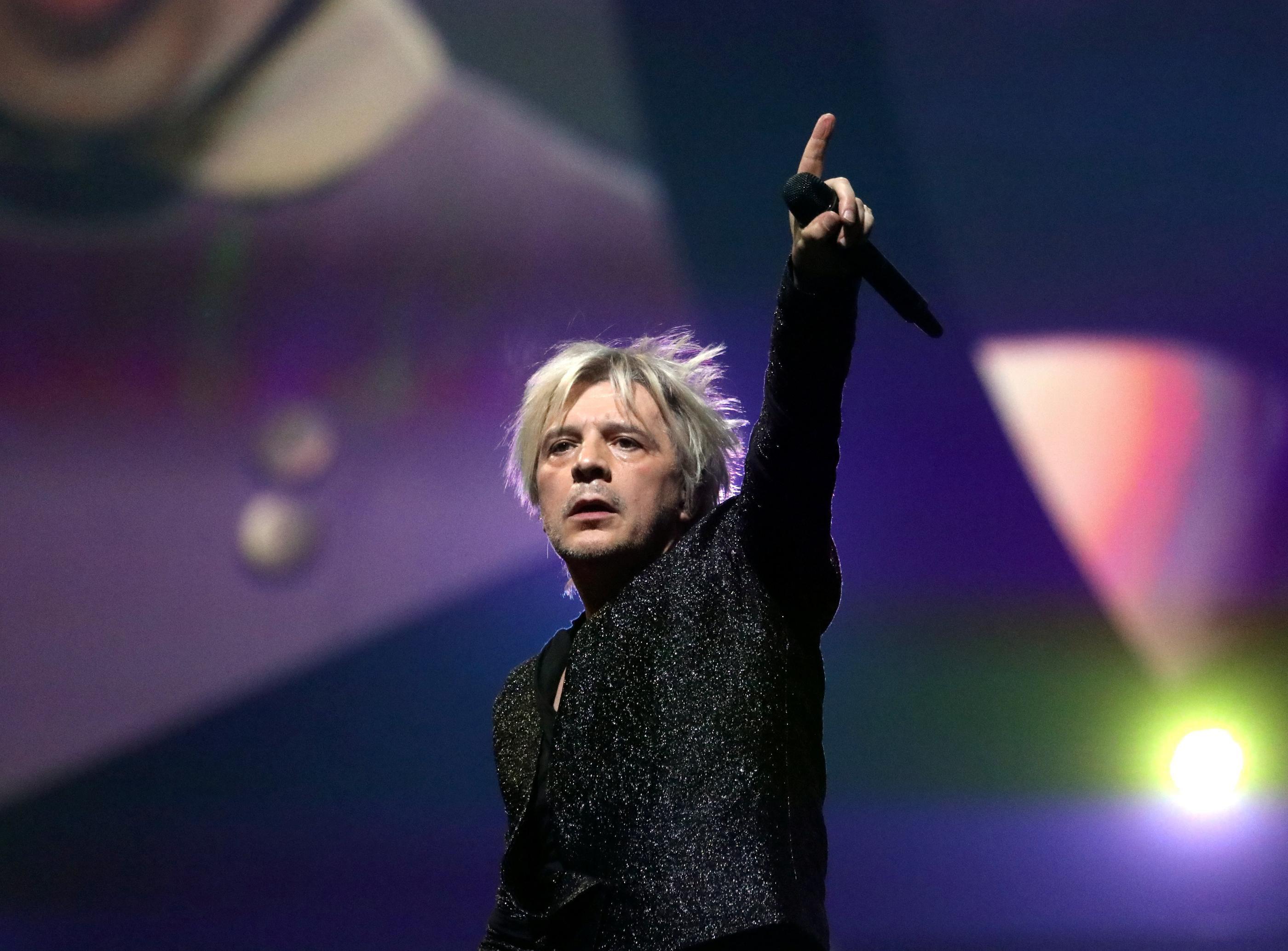 Nicola Sirkis et son groupe Indochine n'ont pas été contactés pour participer à la fête olympique à Paris. LP/Jean-Baptiste Quentin