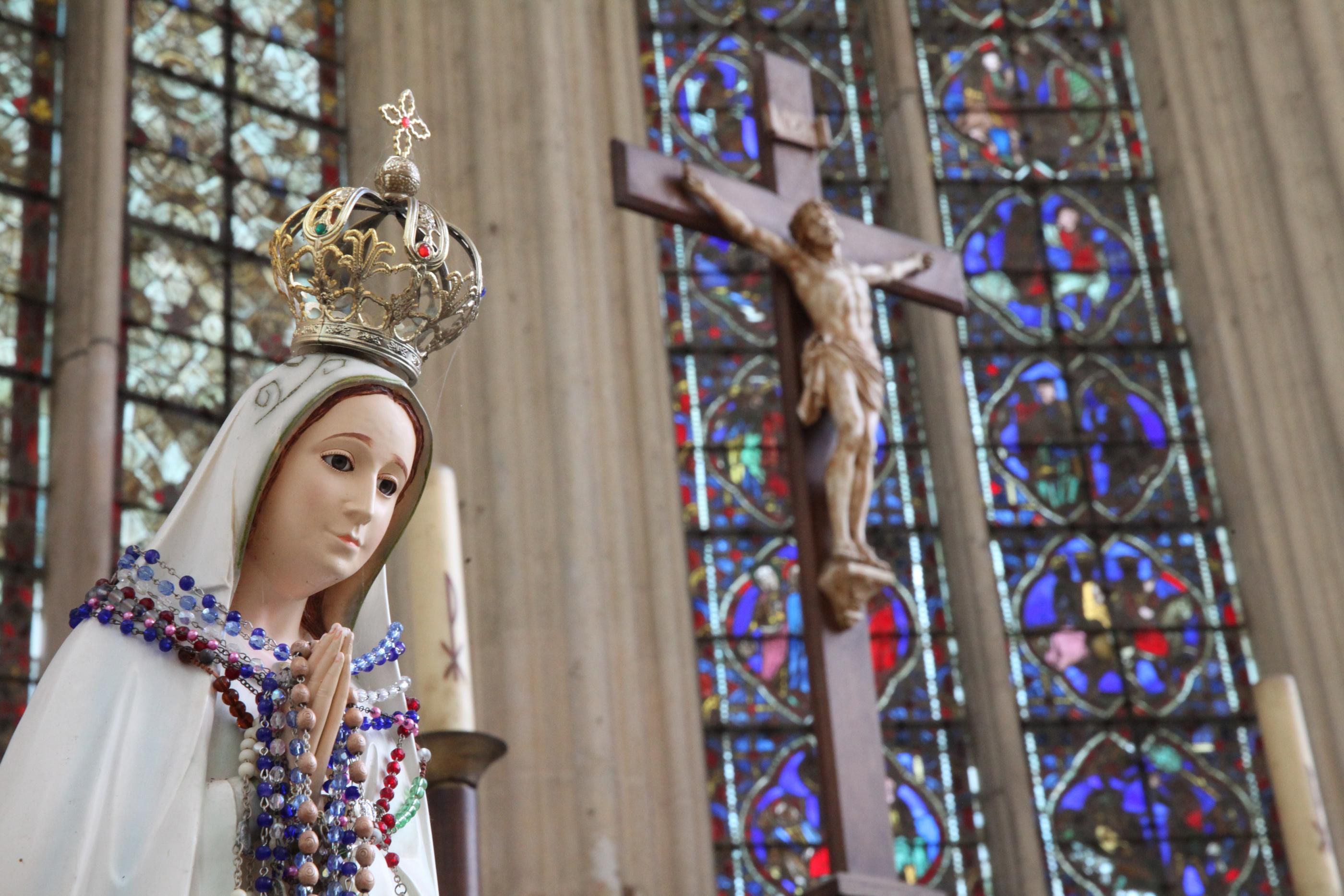 L'Assomption commémore la fin de la vie terrestre de la Vierge Marie, et le moment où son âme et son corps seraient « montés au ciel ». LP/Olivier Boitet