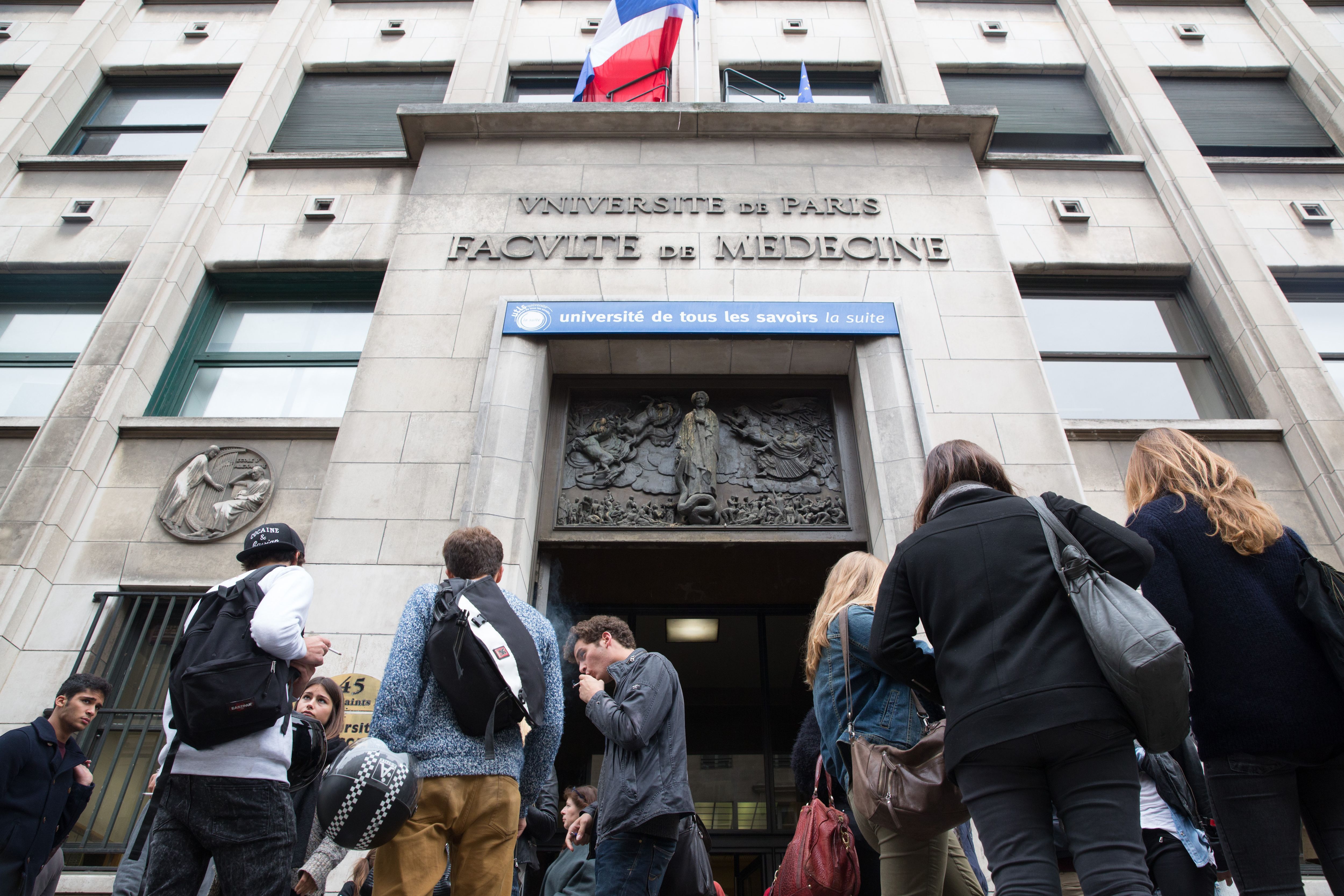 Des collectivités attirent les étudiants en médecine (ici l'université Paris-Descartes) sur leur territoire avec des bourses de plus de 10 000 euros par an, sur trois ou cinq ans (Illustration). LP/Matthieu de Martignac