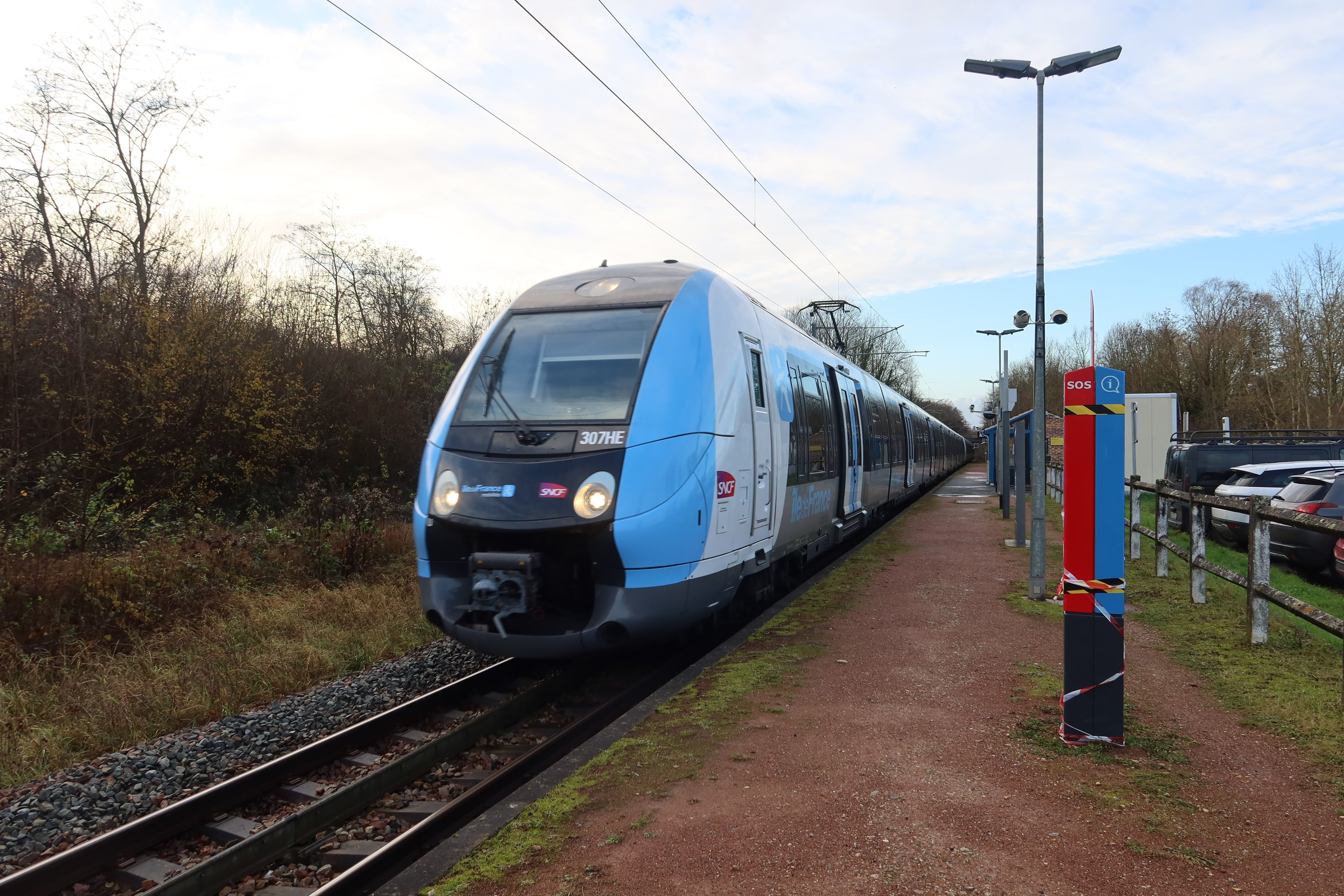 La circulation des trains de la ligne P est très difficile ce mardi matin. (Illustration) LP/Sébastien Roselé