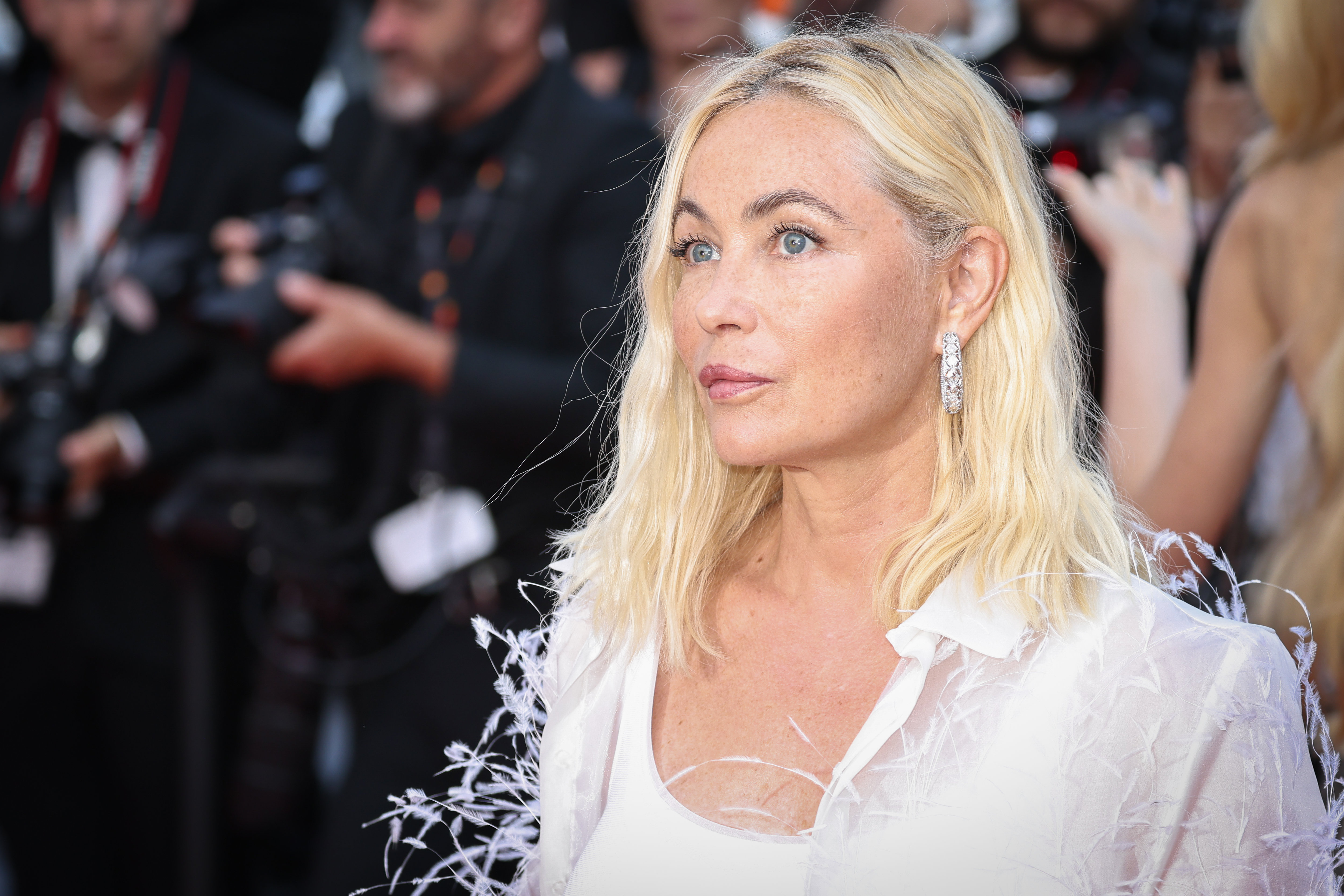 L'actrice Emmanuelle Béart au festival de Cannes en 2022. LP/Fred Dugit