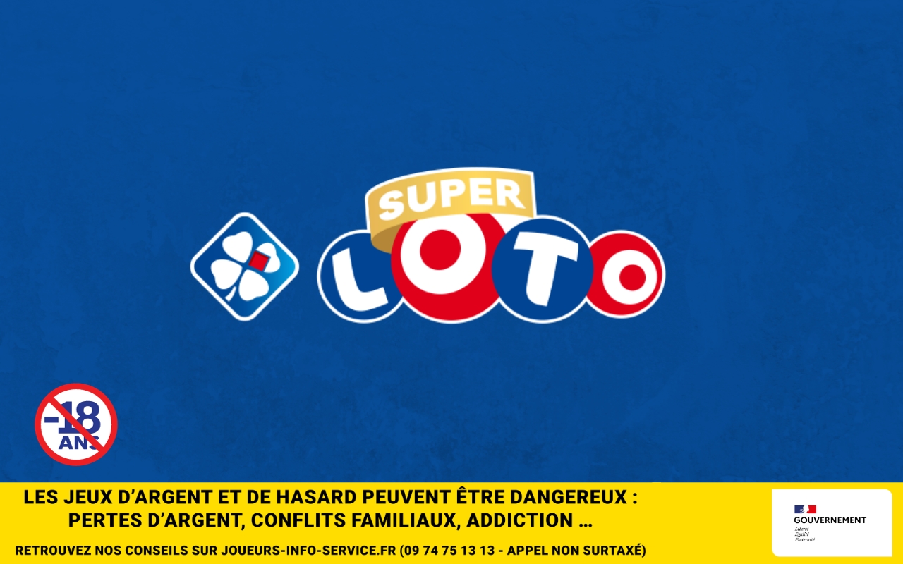 Super Loto du Vendredi 13 : la FDJ propose une super cagnotte de 13 millions d’euros // FDJ