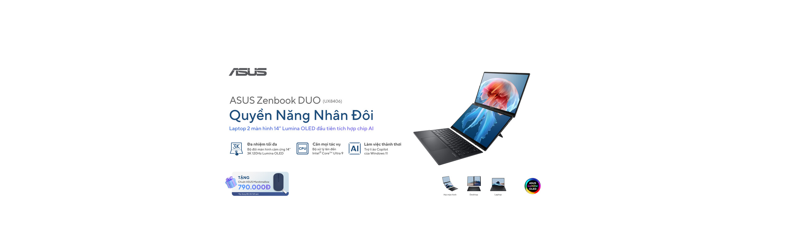 ASUS Zenbook Duo UX8406