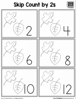 Leaf Skip Counting by 2