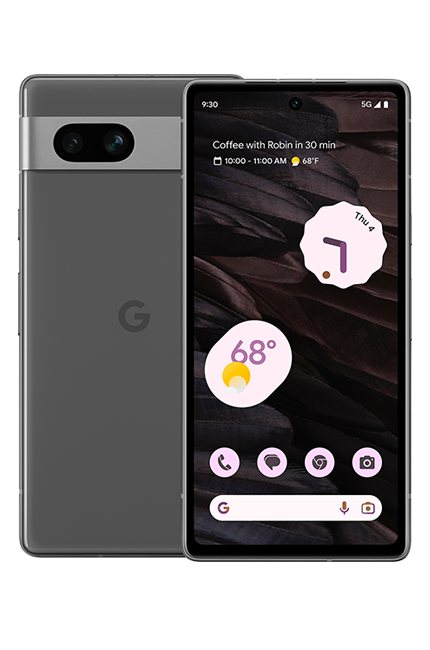 Google Pixel 7a - Charcoal  (Product view 1)