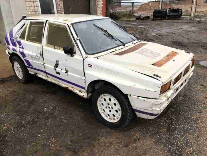 Lancia Delta Integrale 8v alte autocross auto mit brief