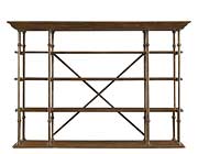 European Farmhouse Open Air Shelf Blond by Stanley