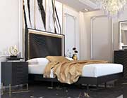 Black High Gloss Bedroom EF Nami