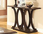 Cappuccino console table CO149