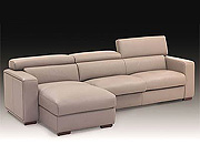 Carrera Italian Leather Sectional Sofa