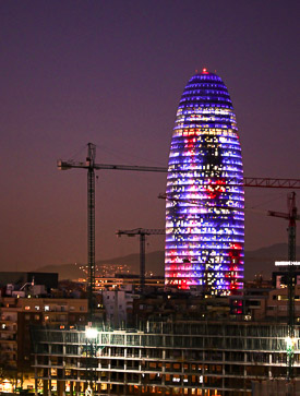 Torre Agbar, Barselona, Ispanija