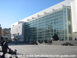 Het plein MACBA