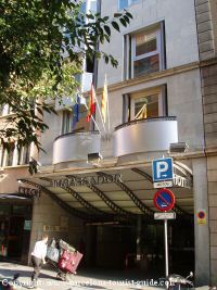 Main Entrance to Hotel Silken Ramblas Barcelona