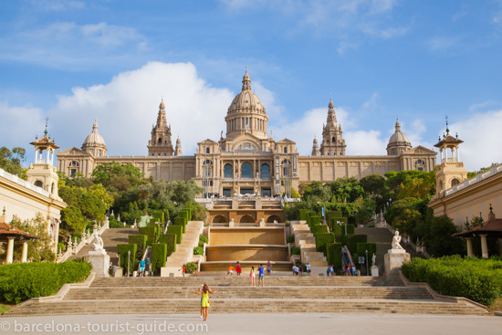 Museu Nacional d'Art de Catalunya i Barcelona, Spanien.