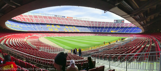 Estádio Camp Nou do Barcelona FC