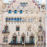 Casa Amatler, Passeig de Gràcia, Barcelona, Spania