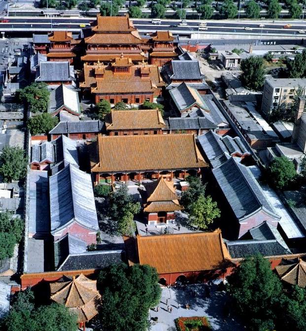 Panorama of Lama Temple 