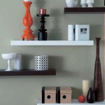 Floating Wall Shelves White