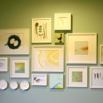 Gallery Wall White Frames