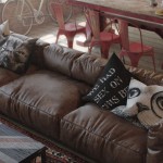 Leather Throw Pillows for Sofa