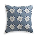 Navy Blue and White Decorative Pillows