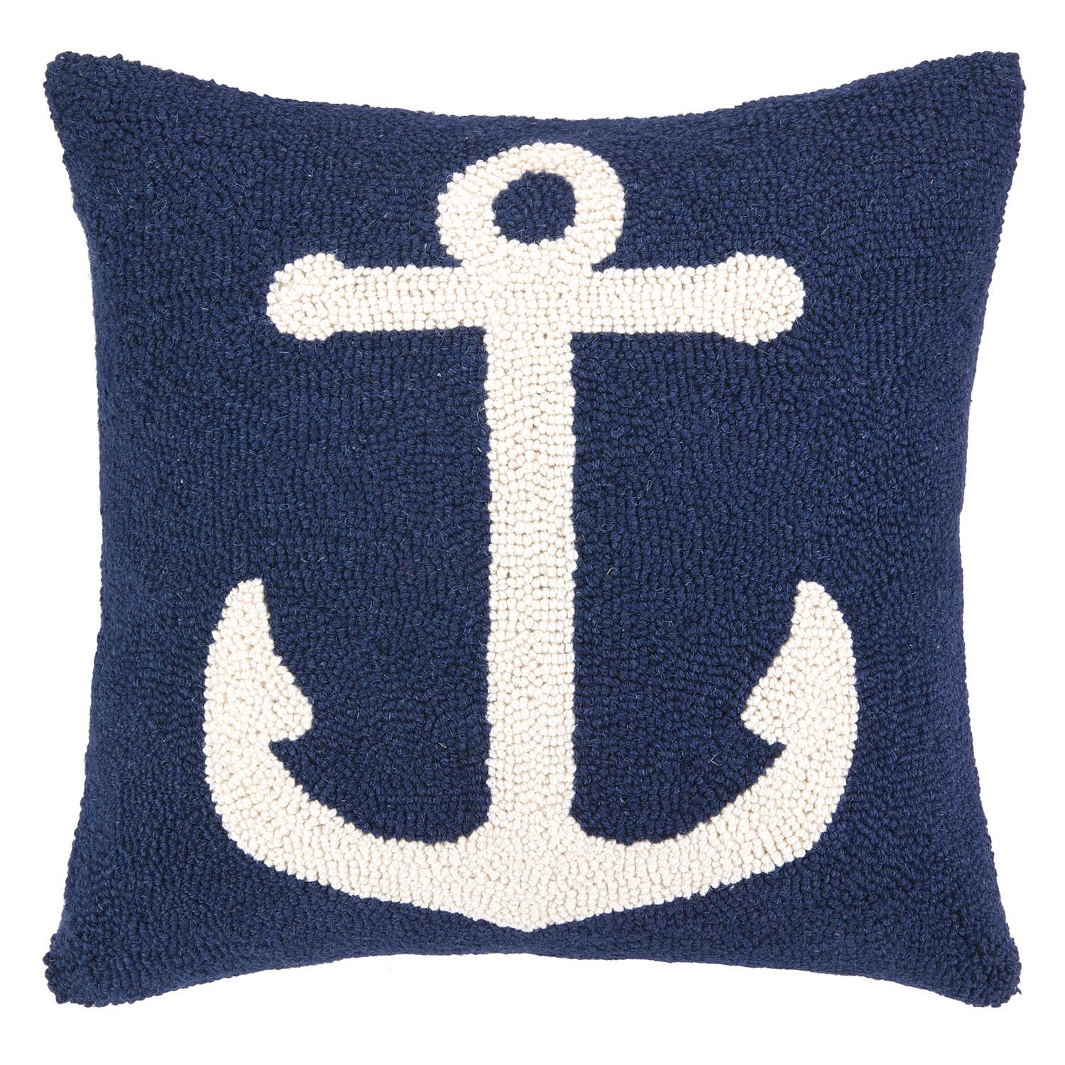 Navy Blue and White Throw Pillows