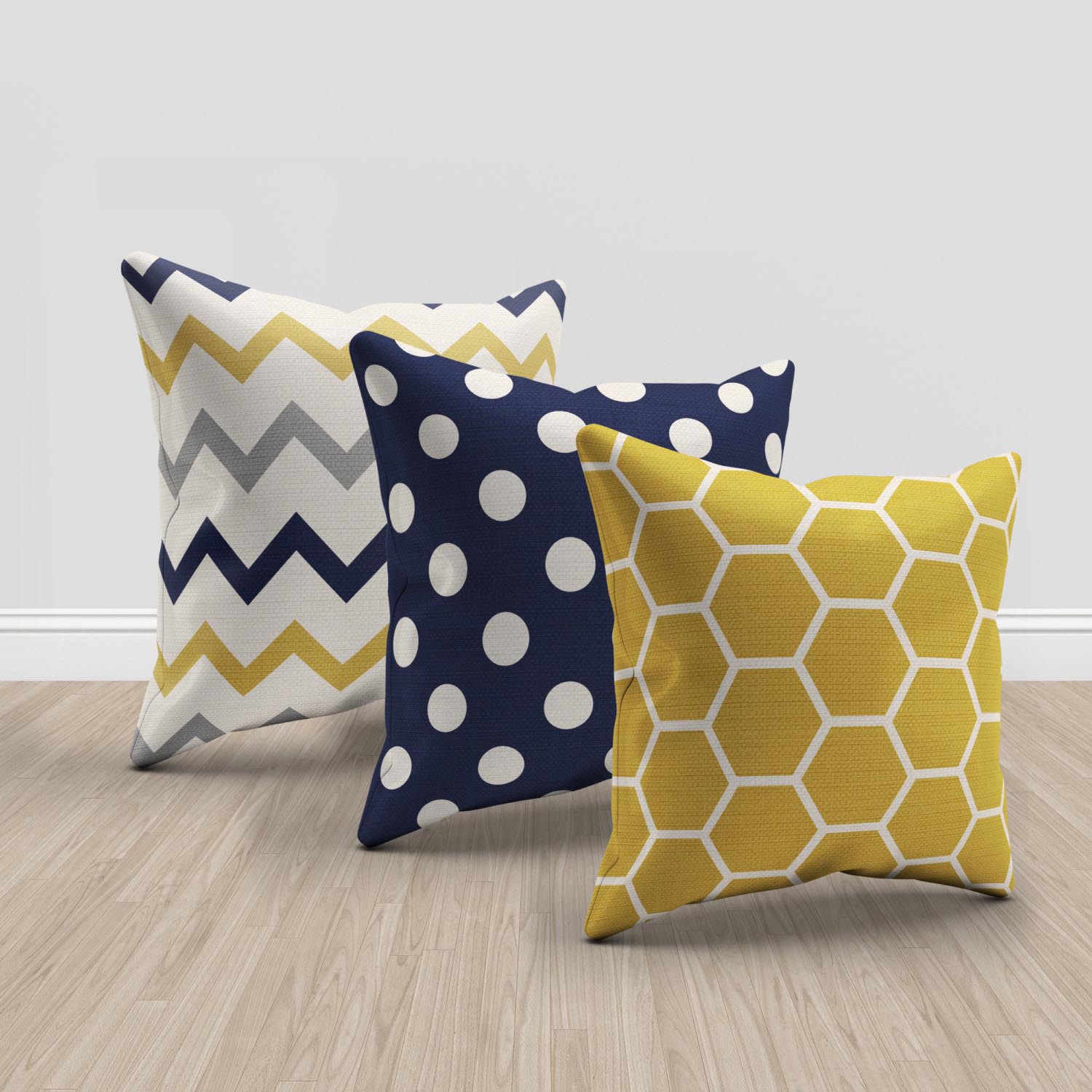 Navy Blue Couch Pillows