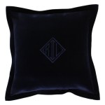 Navy Blue Velvet Pillows