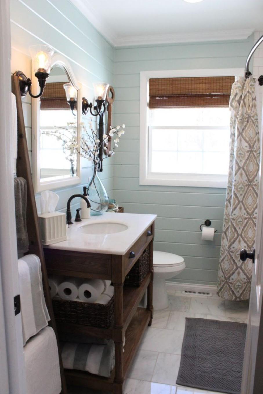 Rustic Bathroom Wall Mirrors