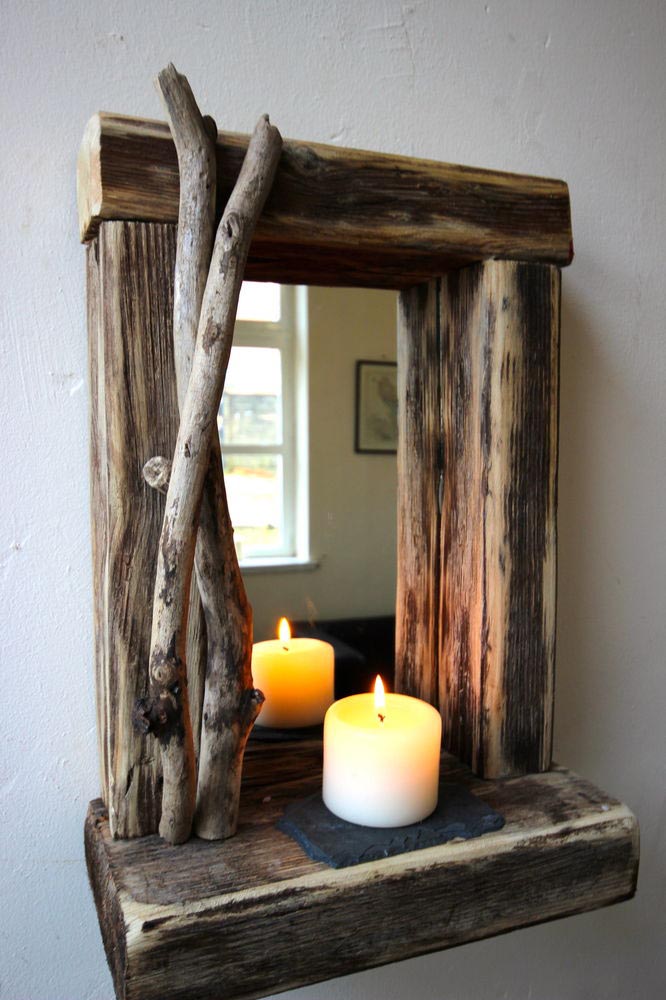 Rustic Rectangular Wall Mirrors