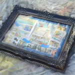 Spray Painting Picture Frames