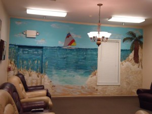 Beach Scene Wall Murals