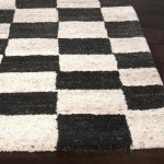 Black and White Checkered Carpet