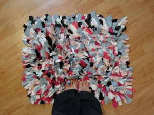 DIY Shag Rag Rug