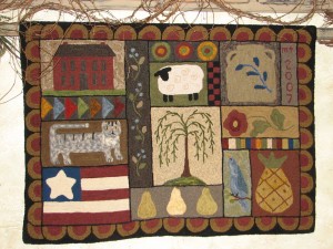 Primitive Rug Hooking Patterns