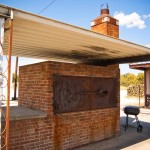 Brick BBQ Pit and Smoker