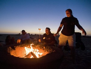 Corona Del Mar Beach Fire Pits