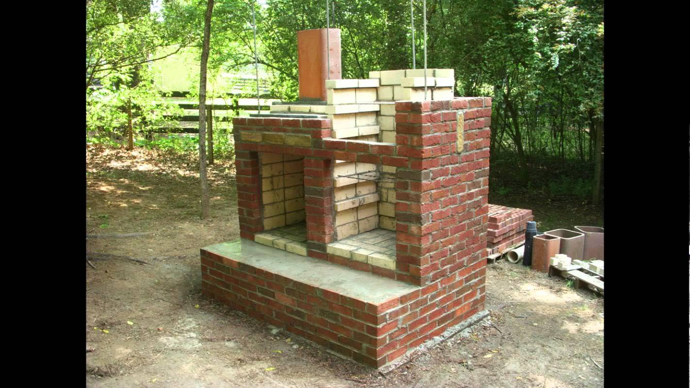 DIY Brick BBQ Pit