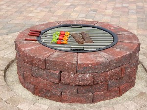 Outdoor Brick BBQ Pit Plans