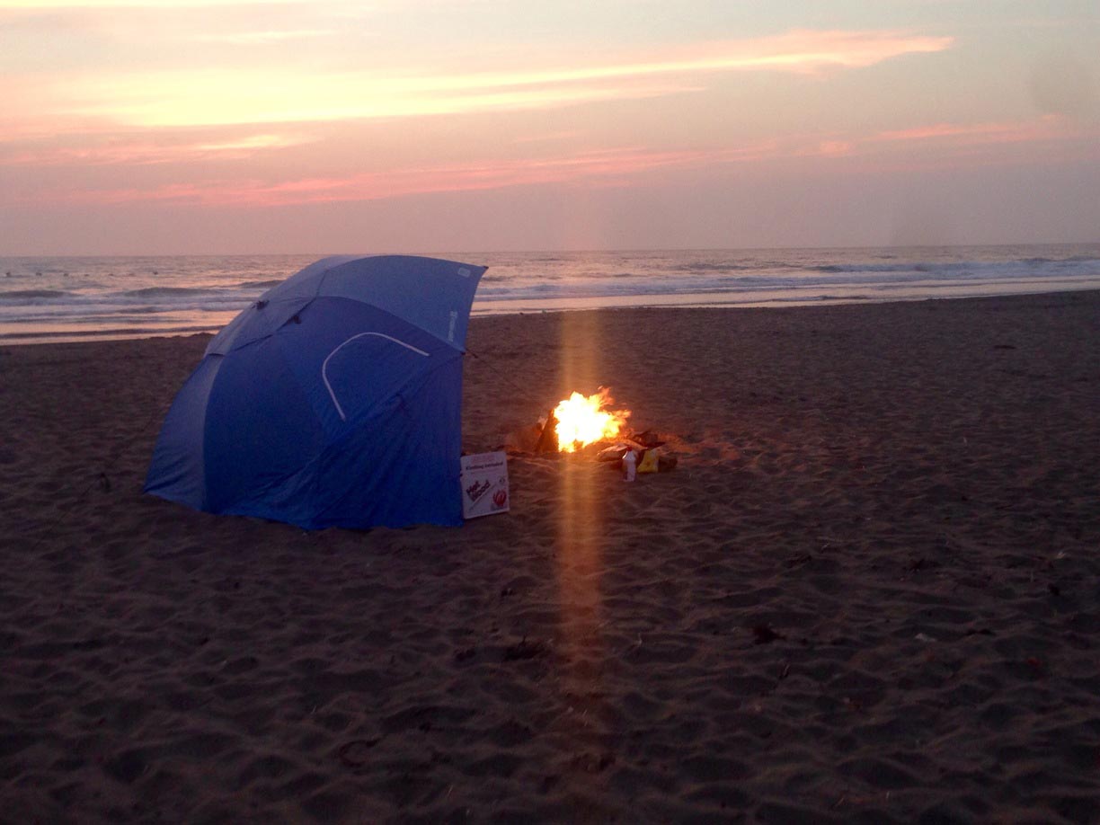 Southern California Beaches with Fire Pits