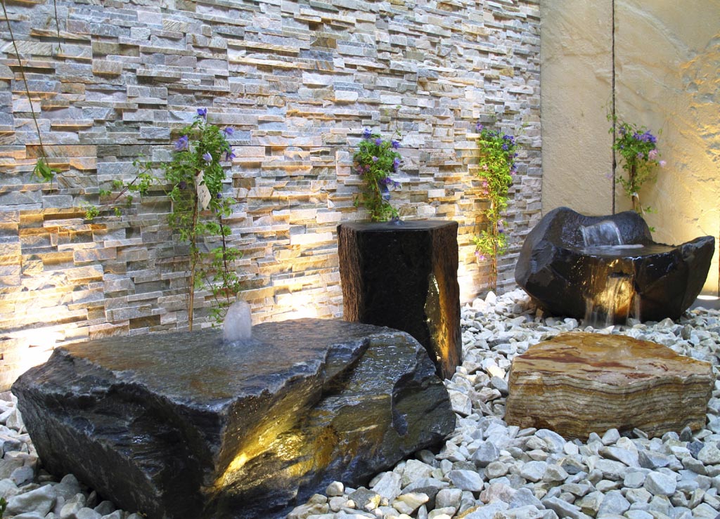 Indoor Rock Fountain