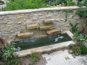 Rock Wall Fountain