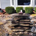 Stacked Rock Fountain