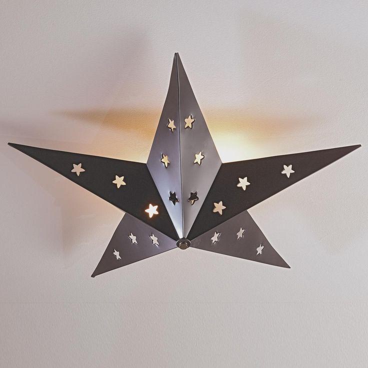 Star Flush Mount Ceiling Light